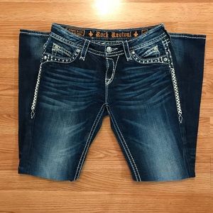 Rock Revival Buckle Boot Jeans Size 28 x 31